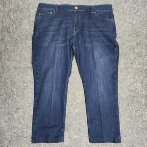 Mugsy Jeans Men 42x26 Fultons Medium Wash Blue Denim FLX3NFU Stretch Comfort Fit